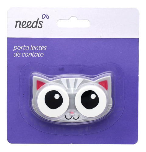 Porta Lentes De Contato Needs Tema De Animais Diversos Com 1