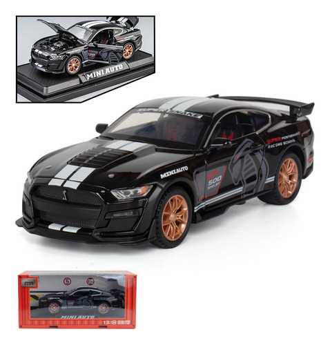 Ford Mustang Cobras Shelby Gt500 Miniatura Metal Coche 1/32