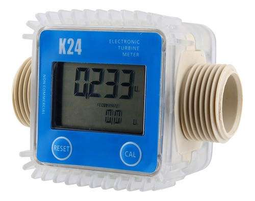 K24 Lcd Turbina Digital Diésel Medidor De Flujo De Combustib