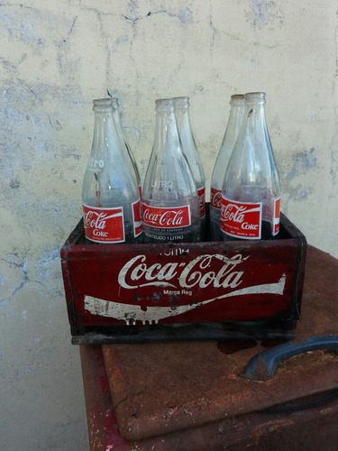 Casillero Coca Cola De Madera