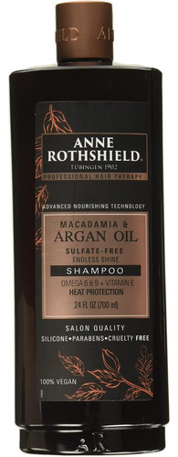  Anne Rothshield Champú De Macadamia Y Aceite De Argán 700 Ml