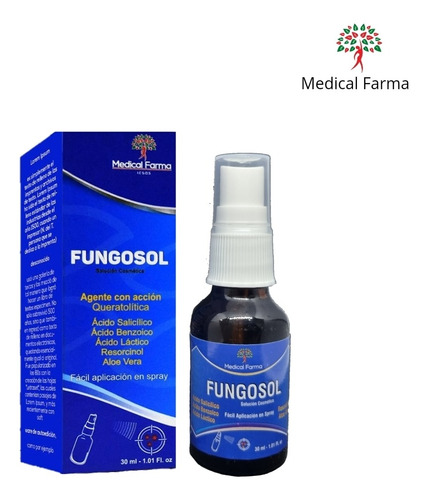 Fungosol, Producto Contra Los Hongos. - mL a $857