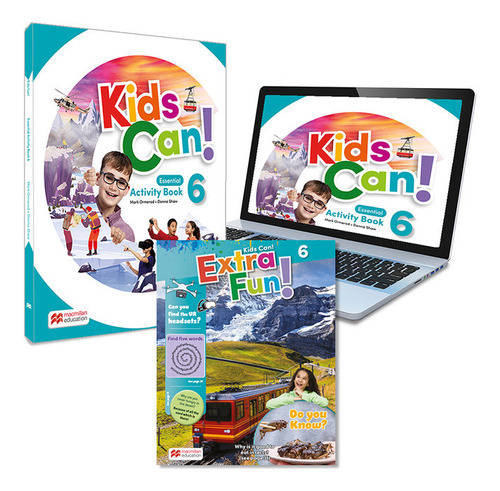 Libro Kids Can! 6 Activity Book, Extrafun & Pupil's App: ...