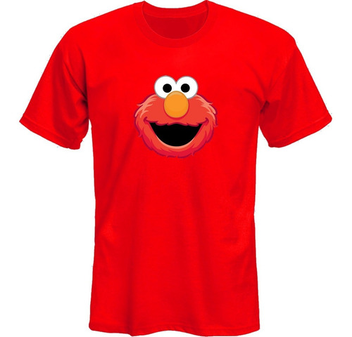 Remeras Elmo Plaza Sesamo Muppets *mr Korneforos*