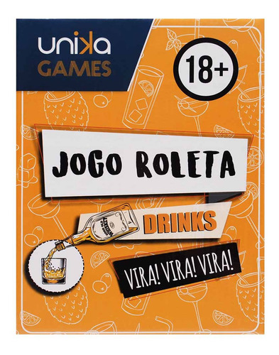 Imagem 7 de 8 de Jogo Roleta Drinks Vira Vira Vira Unika Games