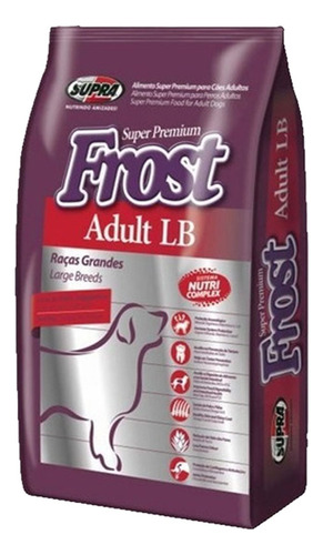 Imagen 4 de 7 de Ración Perro Frost Adulto Raza Grande + Obsequio Y E. Gratis