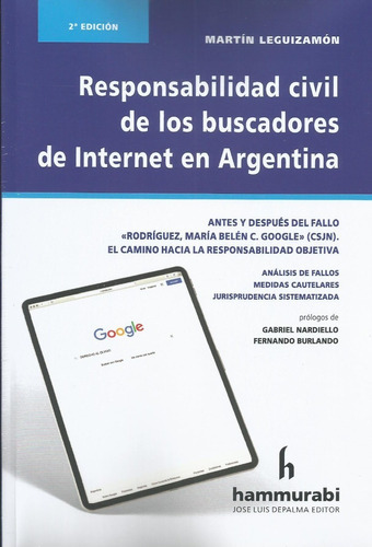 Responsabilidad Civil Buscadores Internet Leguizamón  