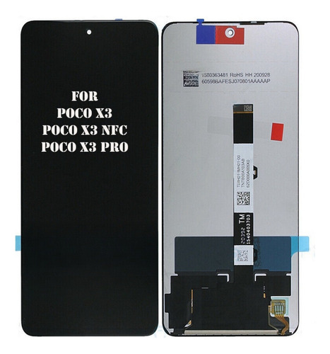 Wol A Pantalla Lcd For Xiaomi Poco X3 X3 Pro Nfc M2007j20cg