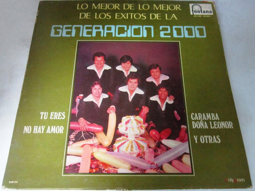 Generacion 2000 - Lo Mejor De Lo Mejor De Los Exitos De Lp
