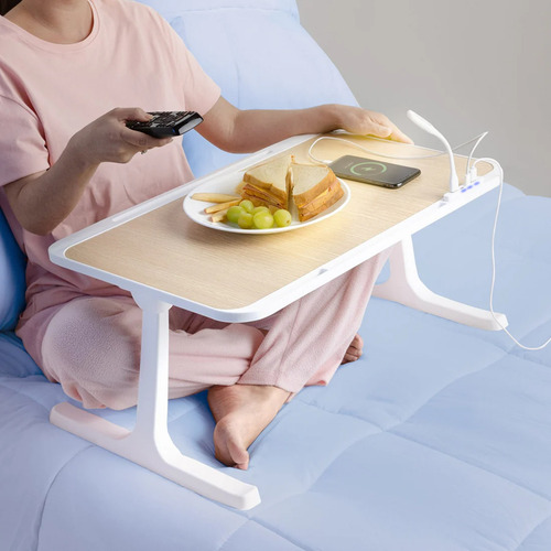 Multi Mesita Hogar Plegable Betterware Con Lampara