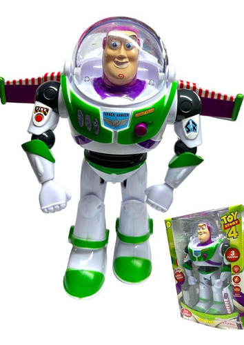 Juguete Buzz Lightyear Movimiento Regalos Niños Toy Story 