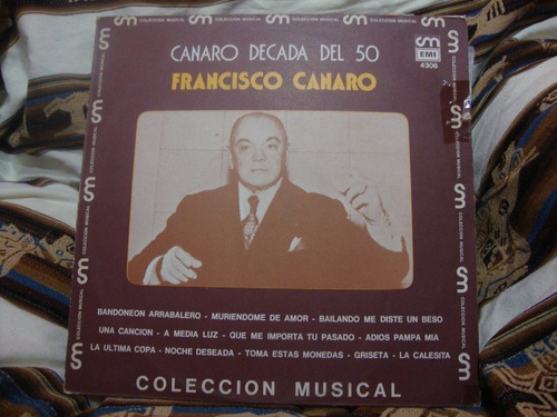 Vinilo Francisco Canaro Decada Del 50 T1