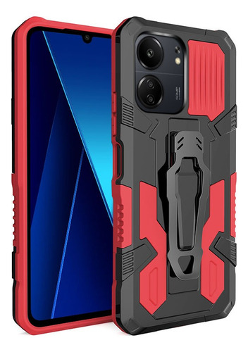 Sjk- Capa Rígida À Prova De Choque Para Xiaomi Redmi 13c