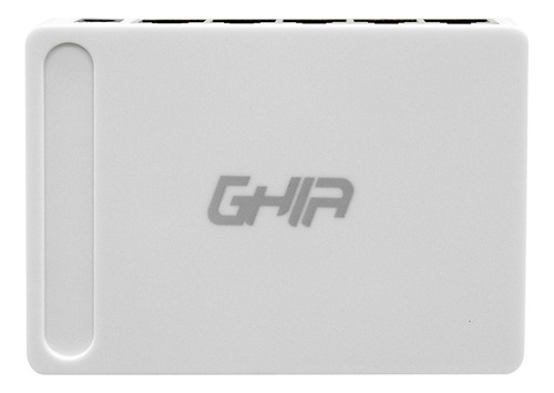 Switch Ghia Ethernet 5 Puertos Rj45 10/100/1000 Mbps Gigabit