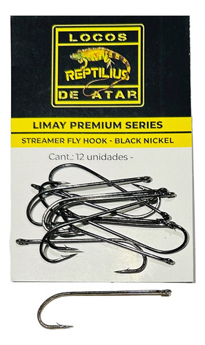 Anzuelos Atado De Moscas Limay Streamer Fly Hook- Reptilius