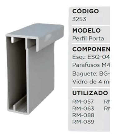 Kit 5 Portas Rm-059 Champanhec Pux Rm-089 V.reflecta Bronze
