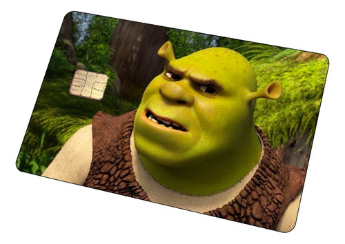 Sticker Para Tarjeta Nuevo Shrek Modelo A Elegir
