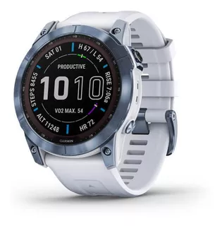 Reloj Smartwatch Fenix 7x Zafiro Solar Titanio Dlc Garmin