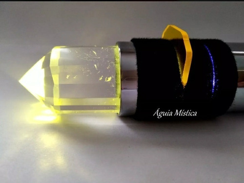 Bastão Atlante Cromoterapia E Cromopuntura Cristal Vogel