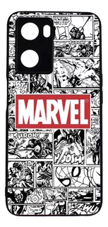 Funda Protector Para Oppo A57 Marvel Comics