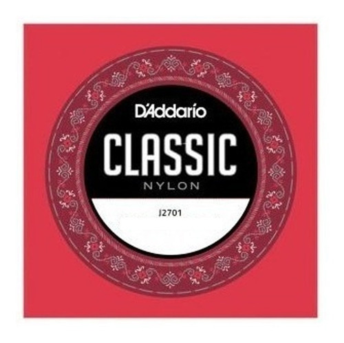 Cuerda Suelta D Addario Guitarra Criolla Ej27