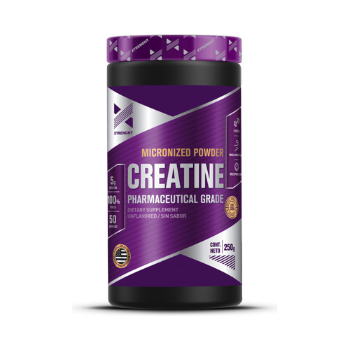 Creatina Micronizada Xtrenght 250 Gr Sin Sabor 