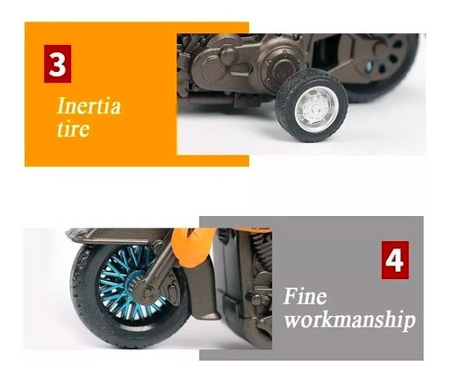 Imagen 8 de 9 de Moto Dinosaurio Rex Triceratops Auto Dino Juguete Niño