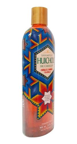 3 Pzs Huichol Shampoo Reestructurante Cola De Caballo 400ml