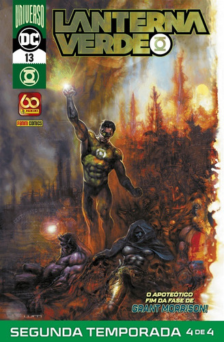 Lanterna Verde - 13, de Morrison, Grant. Editora Panini Brasil LTDA, capa mole em português, 2021
