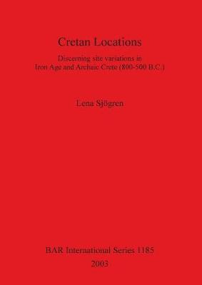 Libro Cretan Locations : Discerning Site Variations In Ir...