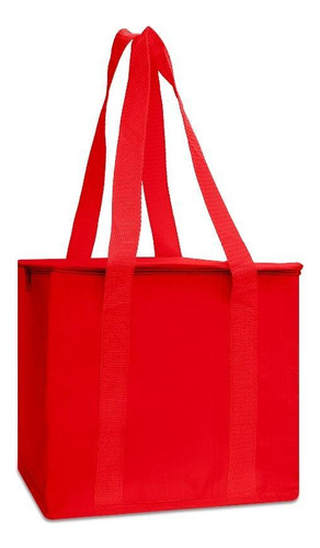 Bolsa térmica roja de 12 litros