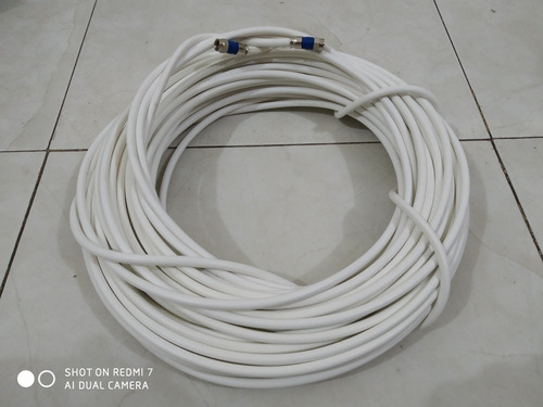 Cable Coaxial Rg6 Por Metro Directv Movistar Tv