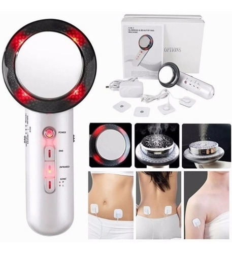 Máquina Ultrassônica 3 Em 1 Para Modelagem Corporal