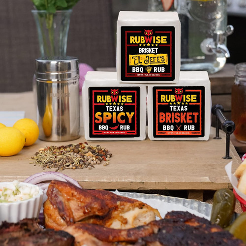 Paquete Variado De Especias Condimentos P/ Asar Carne 3 Pack