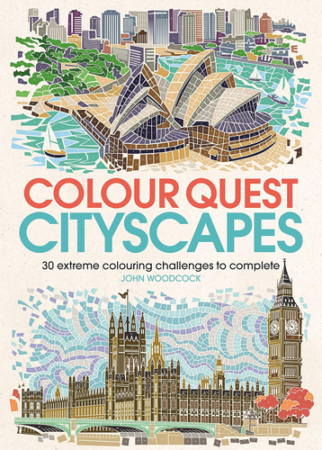 Libro: Colour Quest Cityscapes: 30 Extreme Colouring Challen