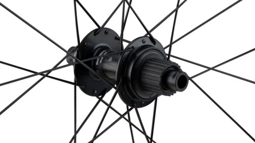 Rodas Shimano 29 Mtb 12v Mt601 sem câmara de ar Micro Spline, cor preta