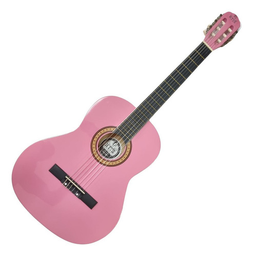 Violão Nylon Acústico Clássico 39 Brilho Myth Mt39n - Rosa