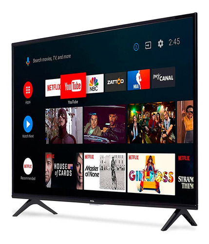 Imagen 3 de 5 de Smart Tv 40 PuLG Led Fhd 60hz Hdmi Dolby Negro 40a325 Tlc