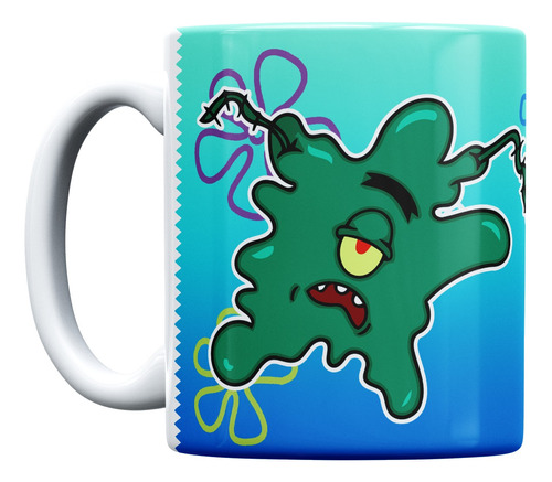 Pocillo Plancton Bob Esponja Mug Taza 11 Oz Full Color