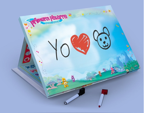 Imagen 4 de 7 de Juegositos Ositos Cariñositos Coleccion Juego Pizarra Navida