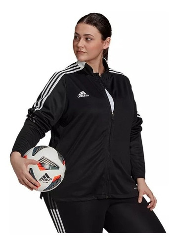 Imagen 1 de 5 de Campera adidas Tiro Track Top - Plus Size 3x - Para Dama