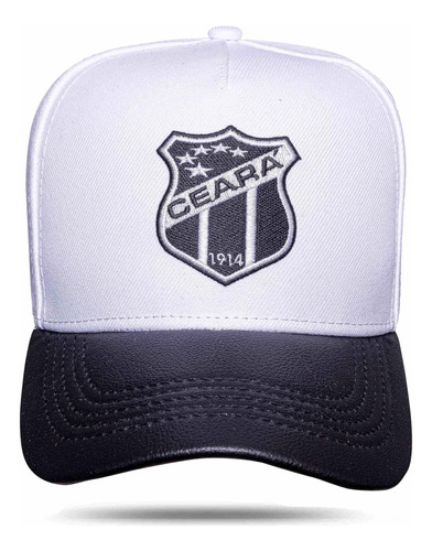 Boné Blck Brasil Aba Curva Ceará Sc 1914 Logo Brasão Bordado