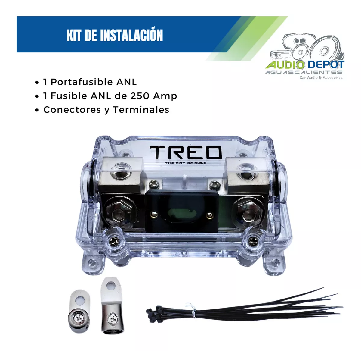 Tercera imagen para búsqueda de kit de cables amplificador