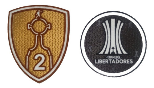 Flamengo 2022 Patch Libertadores Termocolante Aveludado