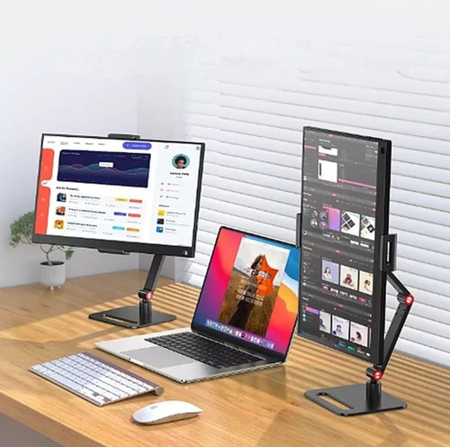 17.3 Soporte Para Monitor Portátil,soporte De Base Extraíble