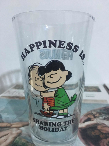 Vaso De Snoopy Vintage De 15cm De Largo