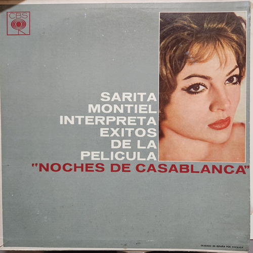 Vinilo Sarita Montiel Pelicula Noches Casablanca Bs1