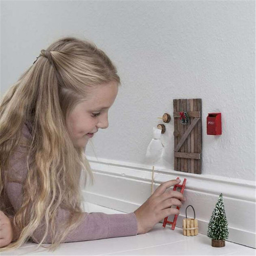 Árbol De Navidad De Fieltro Para Bricolaje Con Adornos Para