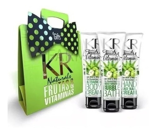 Estuche K. Rabolini Trio Naturals Frutas Y Vitaminas Humecta