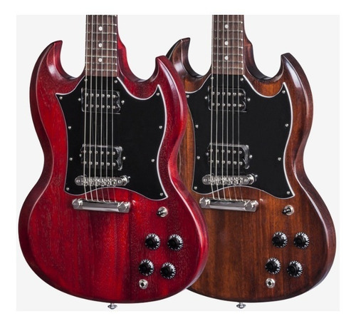 Guitarra Gibson Sg 2017 Faded Worn Brown Con Funda Original